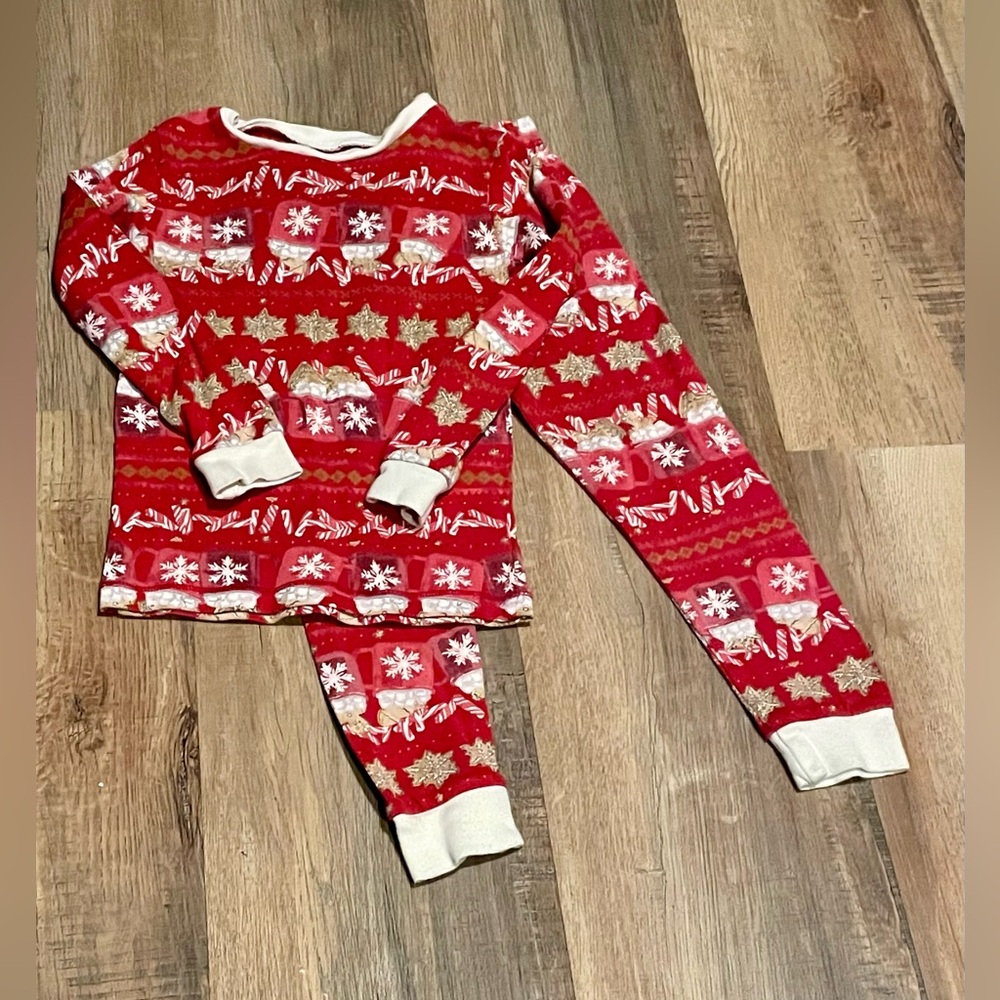Burt's Bees Gingerbread Cocoa Pajamas 3T